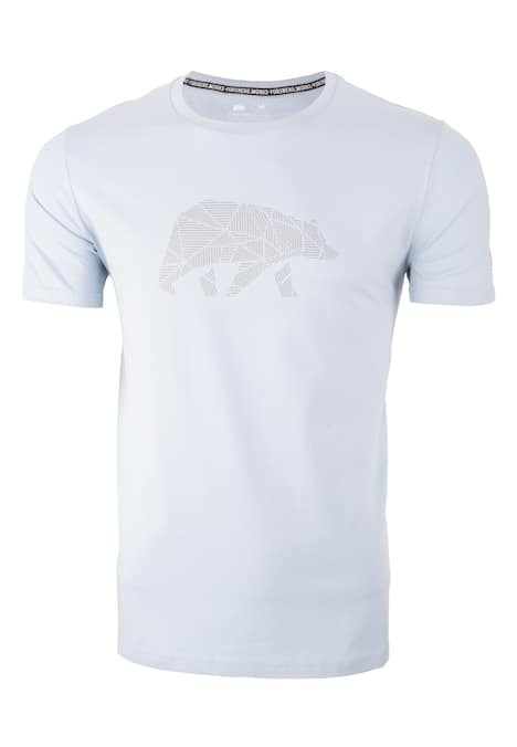 T-Shirt mit reflektierendem Brustlogo