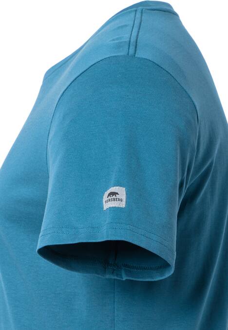 T-Shirt mit reflektierendem Brustlogo