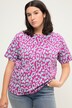 Oversize tričko, zvířecí potisk, kulatý výstřih, krátké rukávy