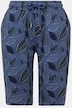 Sweat-Shorts, Allover-Muster Elastikbund