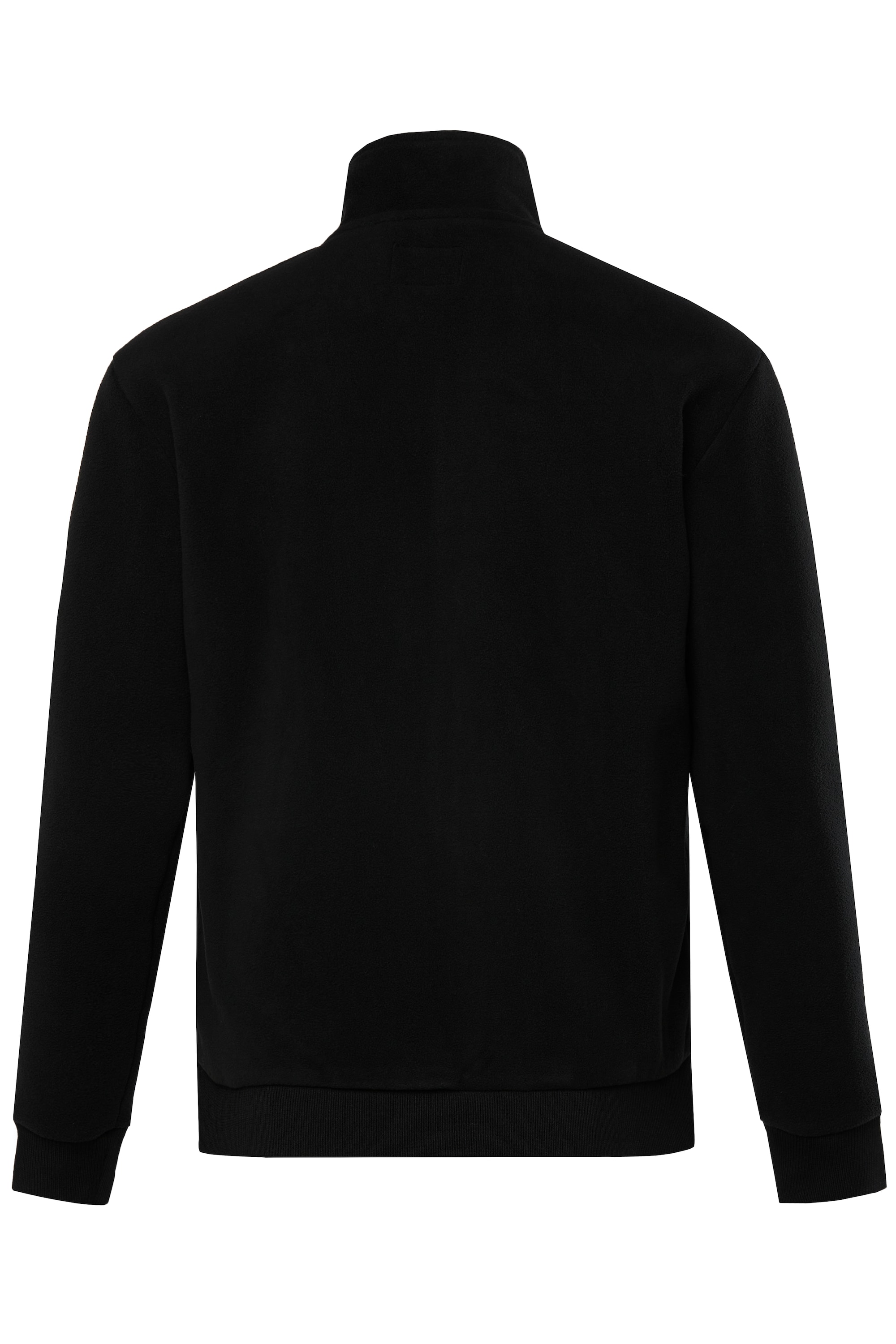 JP 1880 große Größen Sweatjacke L schwarz Fleeceblouson Teddyfutter Stehkragen - Produktbild 1