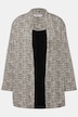 Kimono, zebraprint, åben form, vide, lange ærmer