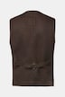 Gilet JP 1880 en cuir véritable, boutons - jusqu'au 7 XL