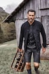 Veste Janker JP 1880, s'inspirant des tenues traditionnelles bavaroises, molleton finition FLEXNAMIC®, col montant et petit badge JP en métal - jusqu'au 8 