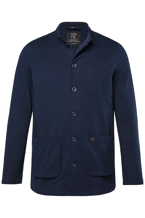 Teplákový tradiční janker FLEXNAMIC® kolekce tradiční módy, teplákovina, stojáček, potisk, do 8XL