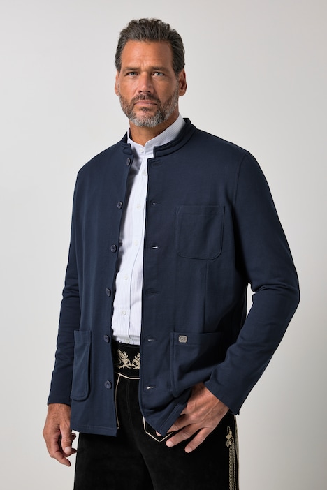 Veste Janker JP 1880, s'inspirant des tenues traditionnelles bavaroises, molleton finition FLEXNAMIC®, col montant et petit badge JP en métal - jusqu'au 8&nbsp