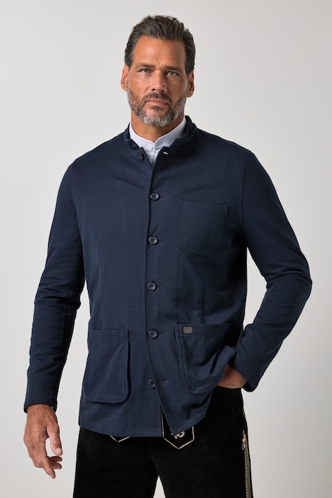 Veste Janker JP 1880, s'inspirant des tenues traditionnelles bavaroises, molleton finition FLEXNAMIC®, col montant et petit badge JP en métal - jusqu'au 8&nbsp