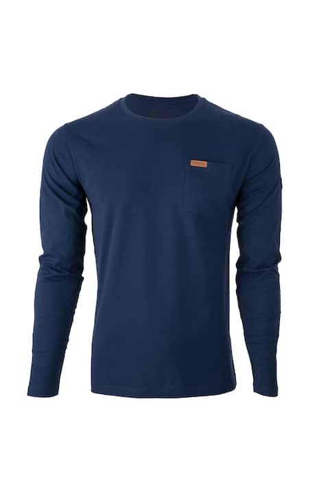 Longsleeve mit Brusttasche