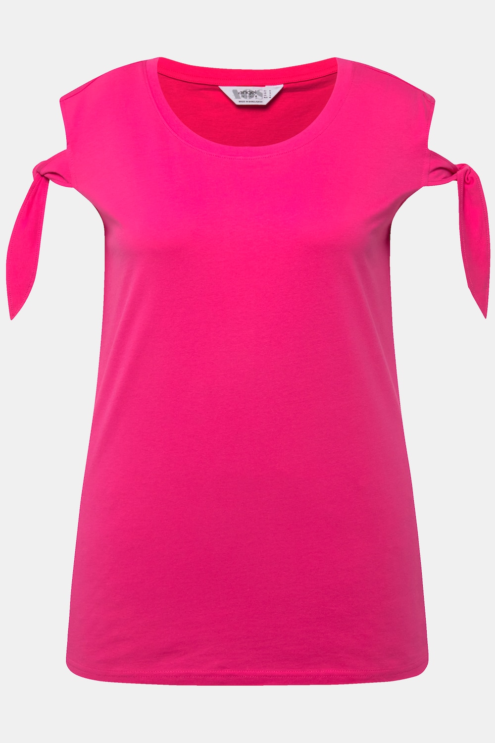 Stora storlekar T-shirt, Dam, rosa, storlek: 56, Bomull, Angel of Style