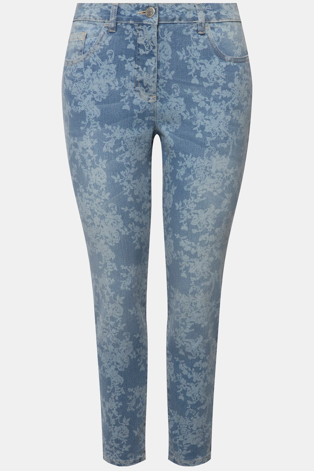 Stora storlekar Jeans, Dam, blå, storlek: 58, Bomull/Polyester, Angel of Style