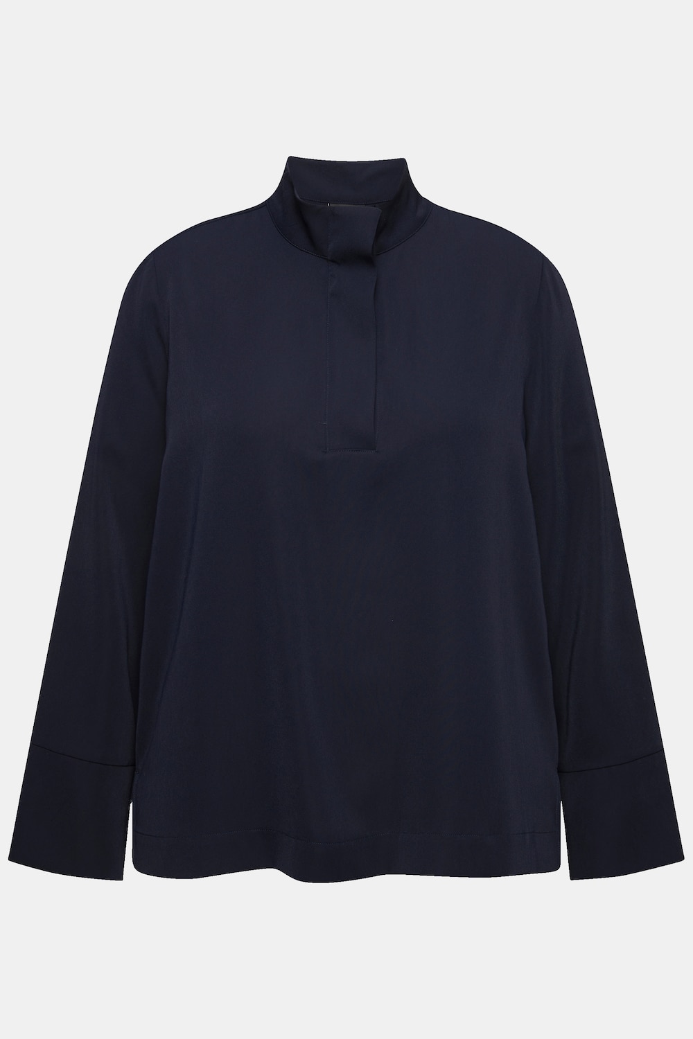 Stora storlekar Tunika, Dam, blå, storlek: 50/52, Polyester, Ulla Popken