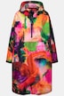 Funktions-Regencape, Unisex, Print, Kapuze