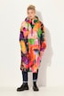 Funktions-Regencape, Unisex, Print, Kapuze