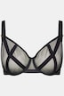 Sheer Cross Underwire Bra