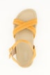 Sandalen met bandjes, suède, wijdte H