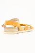 Sandalen met bandjes, suède, wijdte H