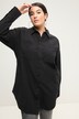 Linen Blend Button-Down Blouse