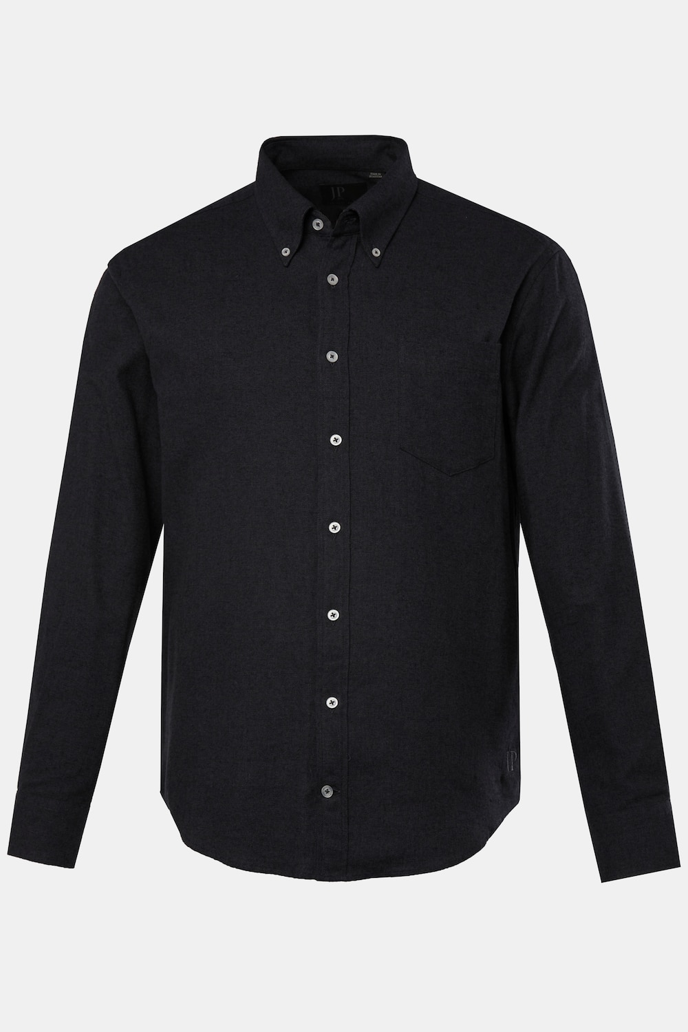 JP 1880 Flanellhemd, Langarm, Buttondown-Kragen, Modern Fit, bis 8 XL