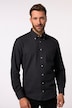 Chemise en flanelle JP 1880 à manches longues et col à pointes boutonnées, coupe Modern Fit - jusqu'au 8 XL