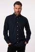 Chemise en flanelle JP 1880 à manches longues et col à pointes boutonnées, coupe Modern Fit - jusqu'au 8 XL