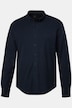 Chemise JP 1880 en piqué à carreaux. Manches longues et col à pointes boutonnées (petits boutons), coupe Modern Fit - jusqu'au 8 XL