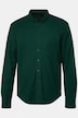 JP 1880 ternet skjorte, lange ærmer, mini buttondown-krave, Moderne pasform, op til 8XL