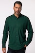 JP 1880 ternet skjorte, lange ærmer, mini buttondown-krave, Moderne pasform, op til 8XL