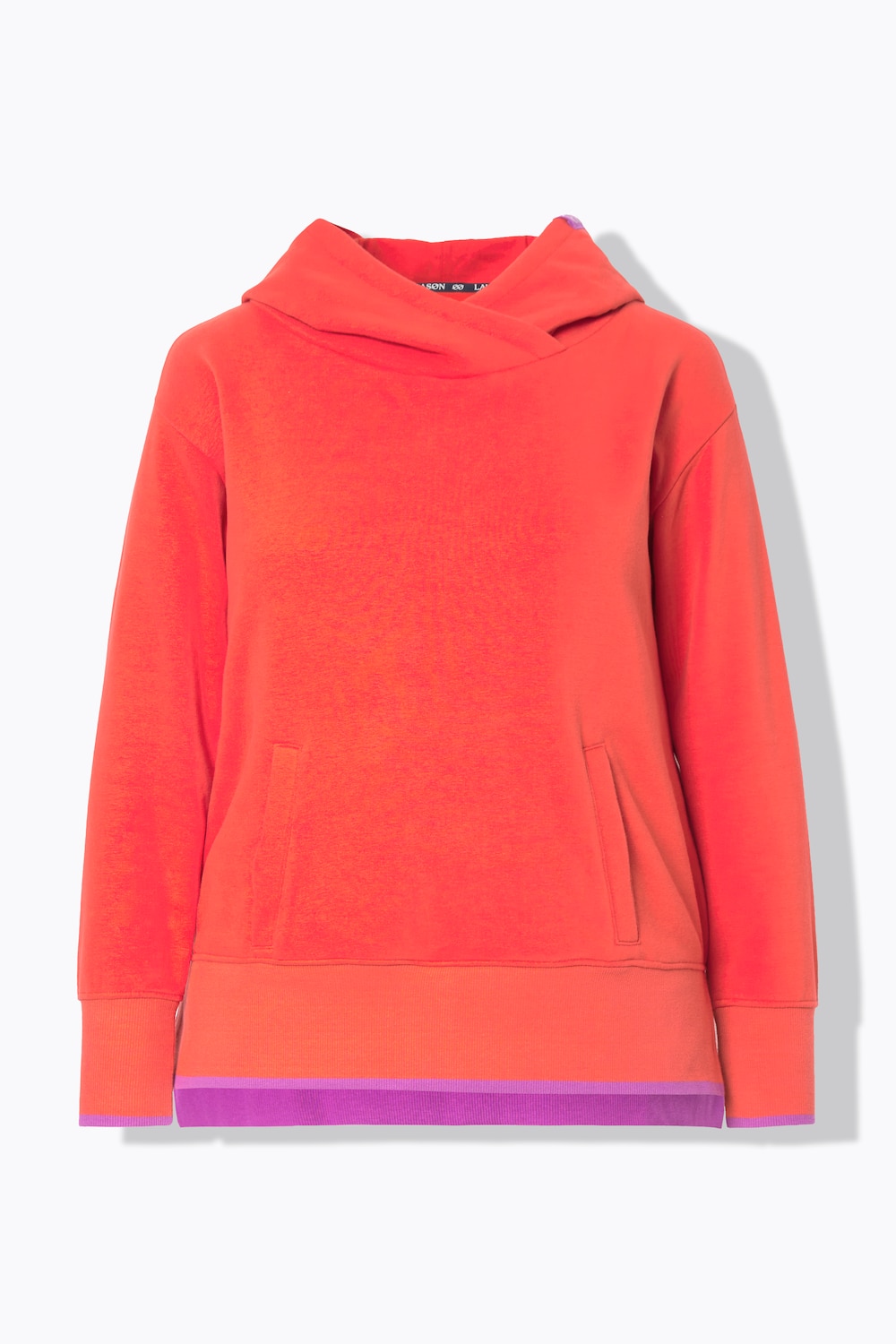 Stora storlekar Mjukiströja, Dam, röd, storlek: XL, Bomull/Polyester, LAURASON