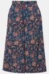 Culotte, wijde pijpen, paisleyprint, elastische tailleband