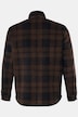 Surchemise en polaire à carreaux JP 1880, collection Workwear, doublure en fourrure tissée – jusqu'au 7 XL