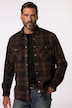 Surchemise en polaire à carreaux JP 1880, collection Workwear, doublure en fourrure tissée – jusqu'au 7 XL