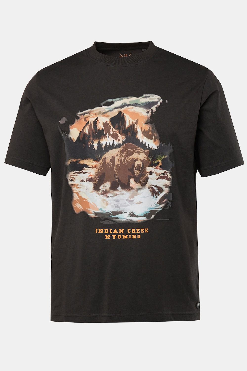 JP 1880 T-Shirt, Halbarm, Brustprint, bis 8 XL