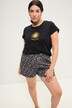 T-Shirt, Classic Shape, Sun-Print, Rundhals, Halbarm