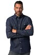 Džínová košile JP1880, dlouhé rukávy, Kent límeček, Modern střih, do 8XL