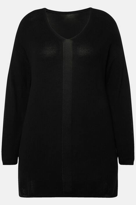 Pullover, V-Ausschnitt, Langarm