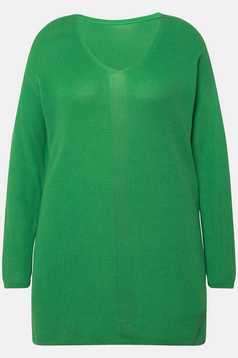 Pull à manches longues et col V