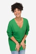 Pull à manches longues et col V