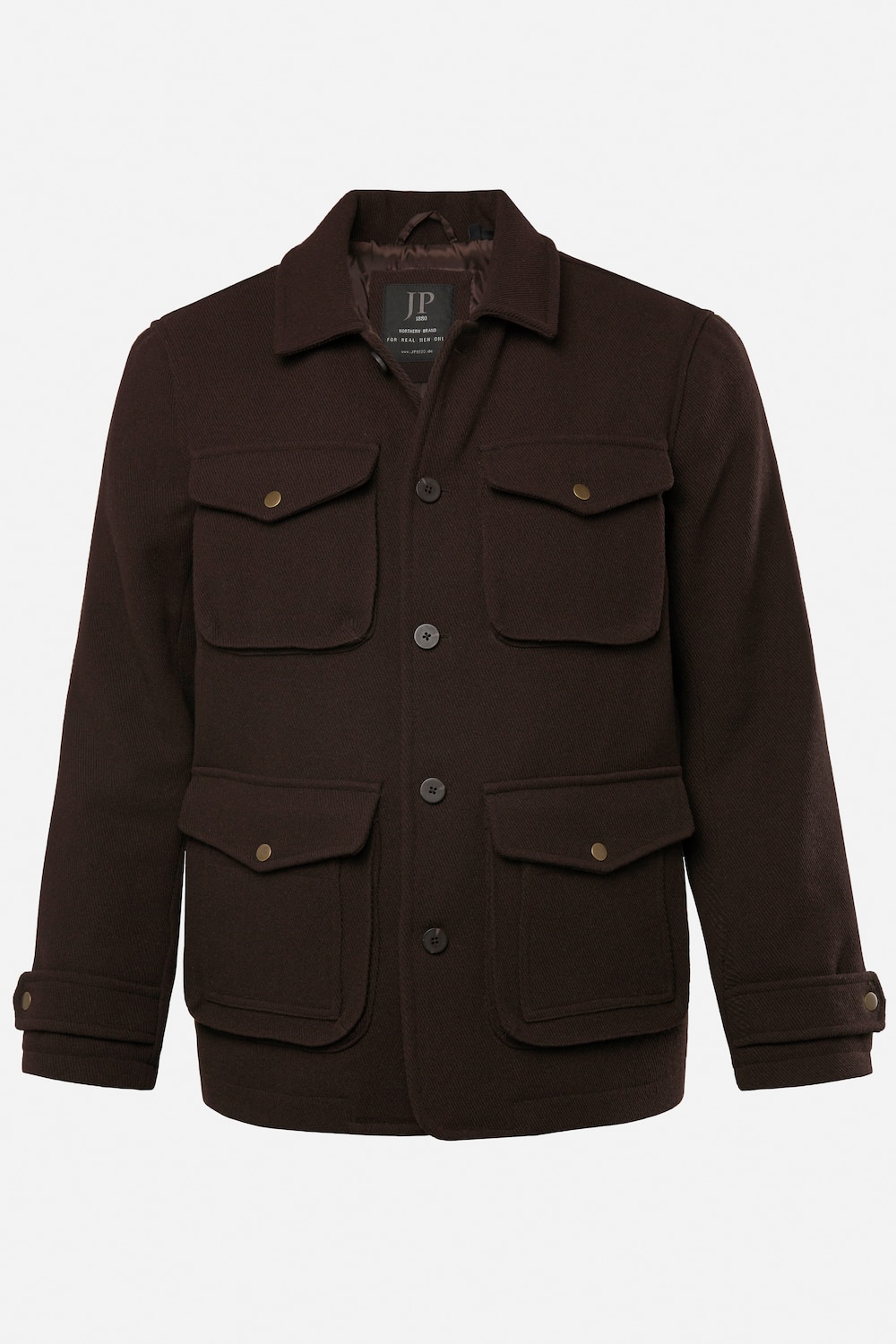 JP 1880 veldjas, wollen look, tot 7XL