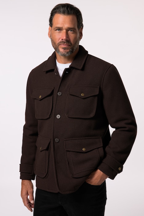 JP 1880 Fieldjacke, Wolloptik, bis 7 XL