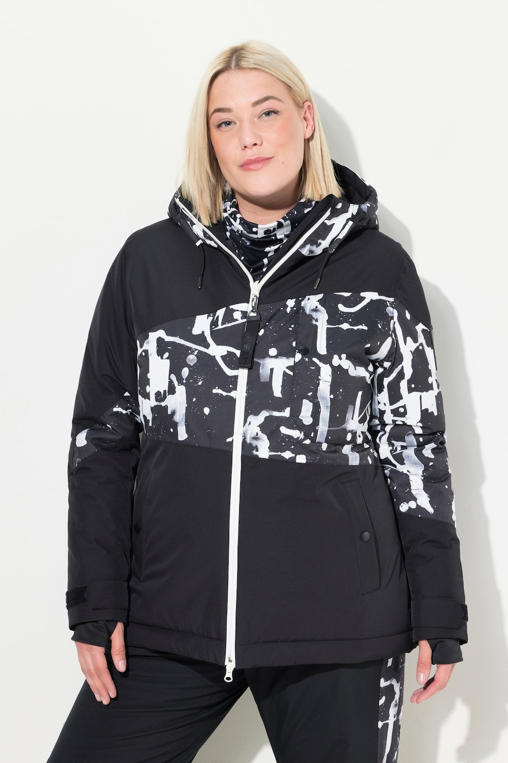 Große Größen HYPRAR Performance-Jacke, Damen, schwarz, Größe: 42/44, Polyester, Ulla Popken