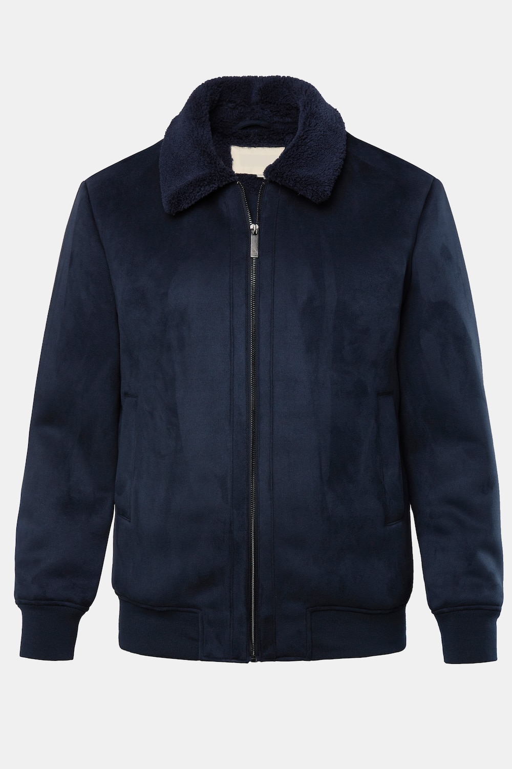 JP AWARE Bomberjacke, Lederoptik, Teddyfutter, GRS-zertifizierte Materialien, bis 7 XL