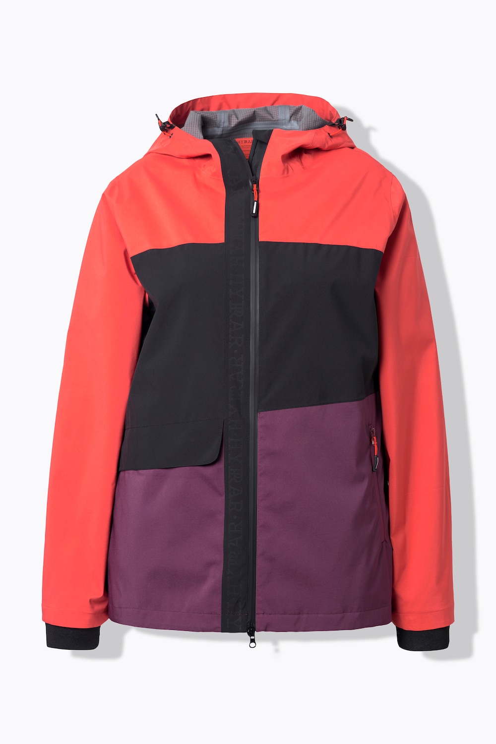 Stora storlekar HYPRAR Regnjacka, Dam, lila, storlek: 50/52, Polyester, Ulla Popken