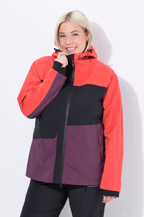 HYPRAR Regenjacke, wasserdicht, Kapuze, OEKO-TEX