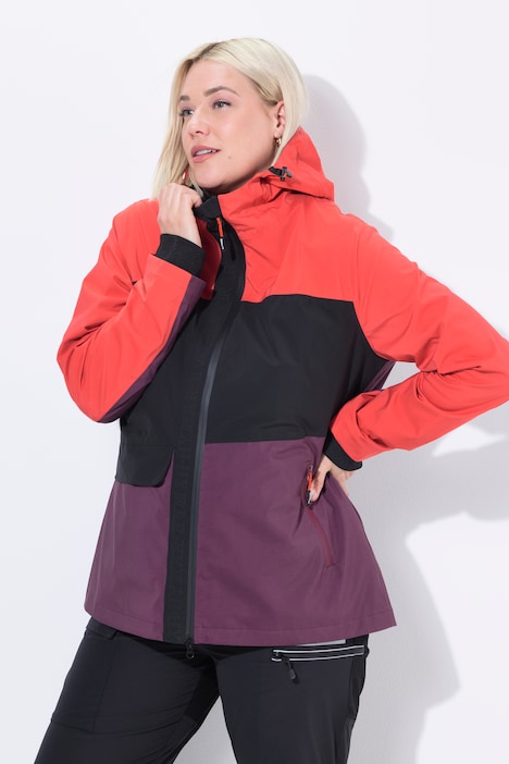 HYPRAR Regenjacke, wasserdicht, Kapuze, OEKO-TEX
