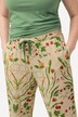 Eco Cotton Floral Cropped Pajama Pants