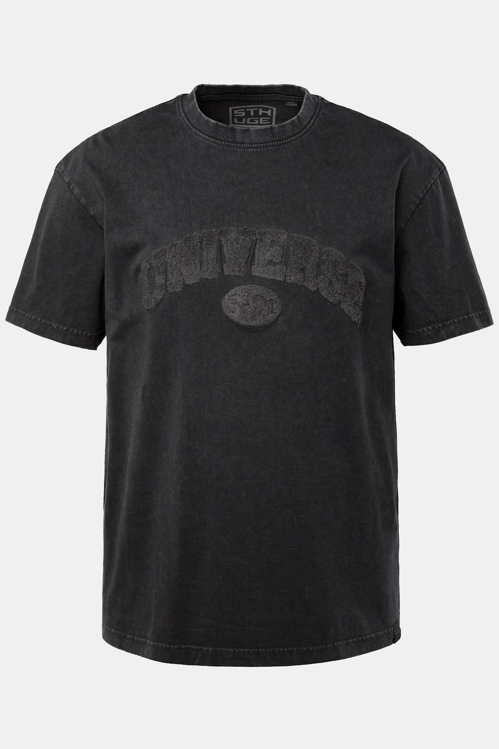 STHUGE T-Shirt, Halbarm, oversized, Schriftzug, bis 8 XL