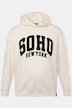 Sweat-shirt à capuche STHUGE, coupe oversize et inscription SOHO sur le devant- jusqu'au 8 XL