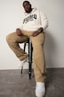 Sweat-shirt à capuche STHUGE, coupe oversize et inscription SOHO sur le devant- jusqu'au 8 XL