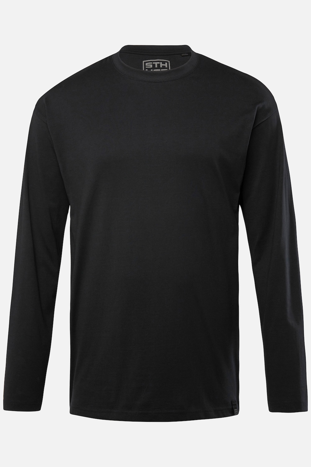 Langarmshirt, Basic, oversized, bis 8 XL