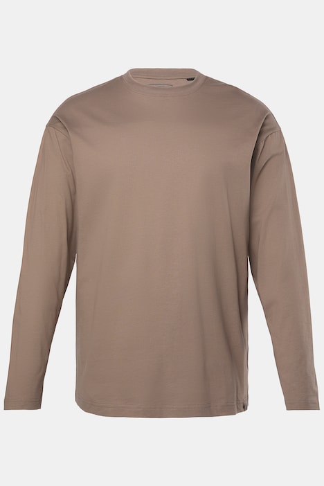 Langarmshirt, Basic, oversized, bis 8 XL